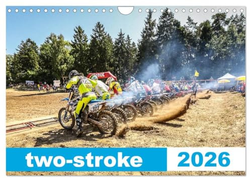 two stroke (Wandkalender 2026 DIN A4 quer), CALVENDO Monatskalender: MX-Kalender 2021 (CALVENDO Sport)