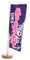 TOYANDONA Bandiera del tavolo giapponese bandiere bandierina verticale a tema decorazioni ristorante all'aperto Bandiera giapponese arredamento da scrivania giapponese stoffa