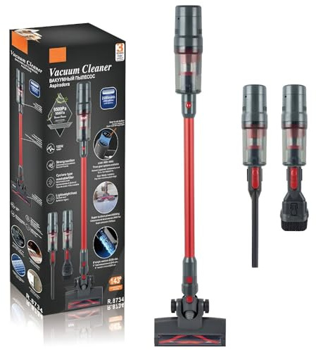 TS TAC-SKY Aspirateur À Main Filaire - Nettoyeur Haute Puissance 3 en 1 for La Maison Et La Voiture