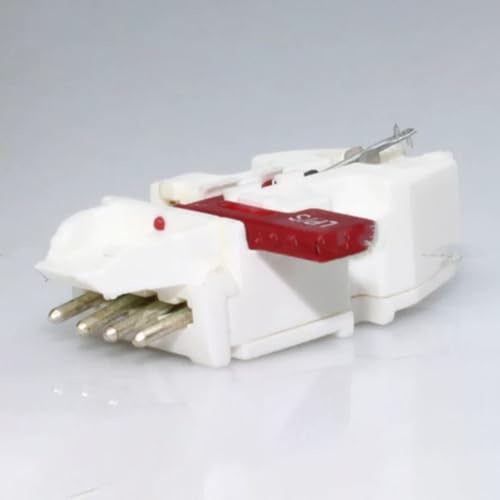 Gettimore Puntina di ricambio per giradischi Telefunken T25/2 e T23/2, materiale ABS, design compatto