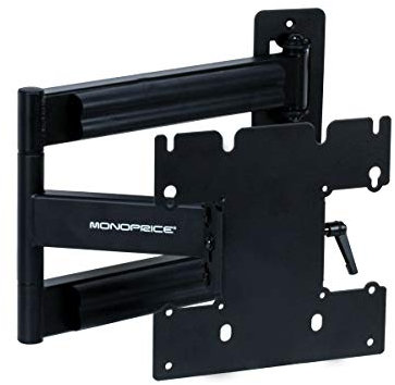 Monoprice 105921 Gelenkige HDTV Wandhalterung, schwarz