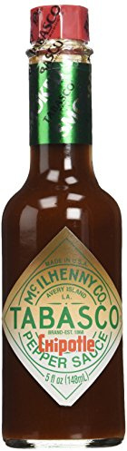 Tabasco Brand, Chipotle Hot Sauce, 5oz Bottle (Pack of 3)