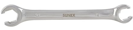Sunex 980909 119mm by 21mm Fully Polished Flare Nut Wrench