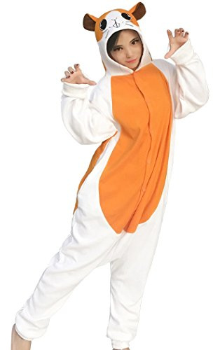 dressfan Tier Cosplay Kostüm Hamster Pyjamas Erwachsene Mädchen