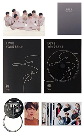 BTS 3rd Album - LOVE YOURSELF 轉 TEAR [ Y ver. ] CD + Photobook + Mini Book + Photocard + Standing Photo + FREE GIFT / K-POP Sealed