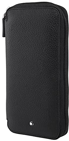 Montblanc Soft Grain Uhrenetui Meisterstück 10 x 3 x 20 cm, Schwarz, 118740