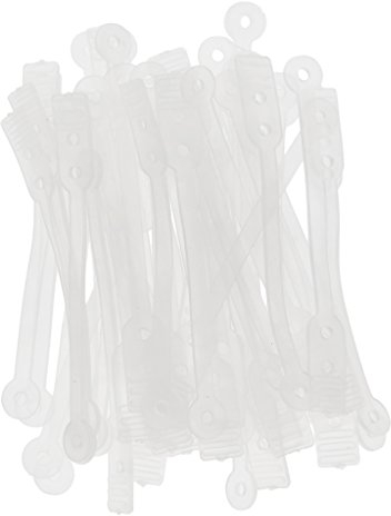 Sharplace 100 Salon Gummi Band Hair Curling Roller Band