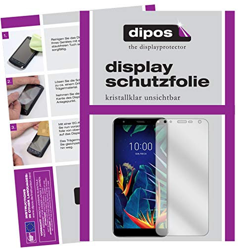 dipos I 6X Protector de Pantalla Compatible con LG K40S pelicula Protectora Claro