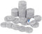 Shintop Furniture Pads,50 Pieces Felt Pads Self Adhesive Round Furniture Feet Protectors for Floor and Furniture Grey