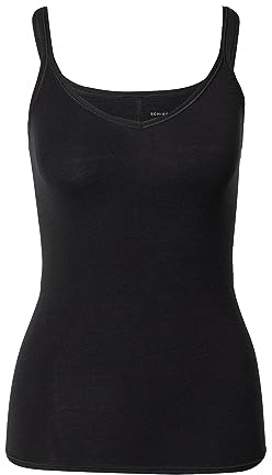 Schiesser Damen Spaghettitop Unterhemd - Personal Fit Unterwäsche (1er Pack)
