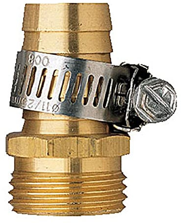 Orbit 5 Pack Male Thread Aluminum 5/8 Inch Water Hose Repair and Clamp for Garden Hoses