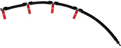 GATES MFL1120 Kraftstoffschlauch NBR (Nitril-Butadien-Kautschuk) | Kompatibel mit: AUDI A1, A1 Sportback, A3, A3 Cabriolet, A3 Sportback, TT, TT Roadster, VW BEETLE, BEETLE Cabriolet