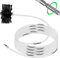 HoveeLuty Chimney Sweep Kit Flexible Flue Brush 14PCS 16 in Dryer Vent Cleaner Dryer with 4 in Head Bendable Quick Connect Dryer Lint Brush Vent Cleaner Dryer Washable Lint Cleaner
