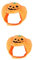 Warmhm Partyhut 2 Stk Halloween-Haustierhut Halloween-Hut für Hund Katze Halloween-Hut Welpen-Outfits Rollenspielkostüm Hüte kleidung Katze-Kürbis-Hut Hund Kürbis Kürbishut Haustier Hut