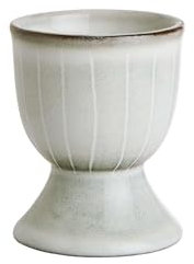 BUTLERS Eierbecher Keramik -HENLEY- Eierhalter Frühstückstisch | Geschirr Accessoires für den gedeckten Tisch | Skandinavisches Landhaus Stil Deko | Mikrowelle und Spülmaschinegeeignet