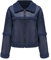 Generisch Damen Jacke Motorrad Lederimitat Stehkragen Mantel Kunstleder Jacke Bikerjacke mit Nieten Reißverschluss für Outdoor Herbst Frühling Lederjacke Damen Schwarz Mode Warmer Damenanzug
