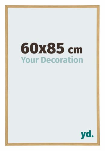 yd. Cadre Puzzle 60x85 cm Hetre Clair - Cadre en Plastique Annecy | Your Decoration, Convient aux puzzles de 1500 à 2000 pièces, Verre acrylique antireflet, Montage mural, Made in Holland
