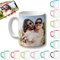 OOPS Taza mug personalizada con foto y/o texto | 100% Personalizable | 1, 2, 3 o 4 fotos | Regalo para Bodas, Cumpleaños, San Valentín y Recuerdos (Taza, 330ml)