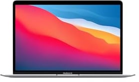 Apple MacBook Air 2020, Chip M1 con CPU de 8 núcleos, GPU 8 núcleos (13-Pulgadas, 8GB de RAM, 128GB SSD de Almacenamiento) QWERTY Español Plata (Reacondicionado)