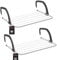 H-LINE 2 Pack of Over Radiator Clothes Airer Rail Dryer Drying Rack Hanger 6 Bar Towel Holder