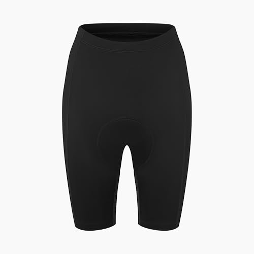 LE COL Women's Ride Waist Shorts| High Waisted Cycling Shorts | Padded Chamois Bike Pants with Gel Inserts| S - XL
