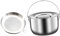 FytStycale Batterie de Cuisine Ronde pour Mijoter avec Poignée, Idéale pour Une Utilisation Intérieure et Extérieure, 3l