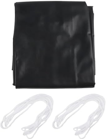 ZYWUOY Coussin d'air de piscine pour piscine hors sol, 120 x 120 cm, flotteur de protection hivernant avec 2 cordes de 3 m, accessoire de fermeture robuste en PVC