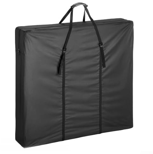 ZiStarlilife Folding Table Storage Bag Waterproof Oxford Cloth 210D 420D 600D, 110 X 21 X 110 Cm Large Carrying Bag For Folding Tables, Picnic Tables Cover With Shoulder Strap(210D)