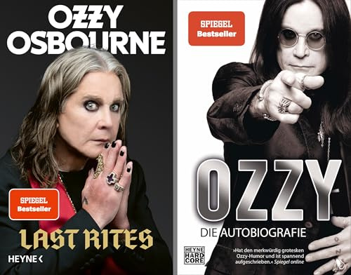 Last Rites + Ozzy: Die vollständige Biografie des Prince of Darkness Ozzy Osbourne - plus 3 extra Lesezeichen