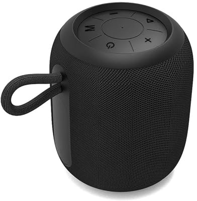 Portable Wireless Speakers Bluetooth Speaker HD Stereo Sound, FM Radio | Bluetooth 5.3 Outdoor Speaker with TF Card Slot,LED Light,7H Playtime for Home/Party/Travel/Sport/Biking.