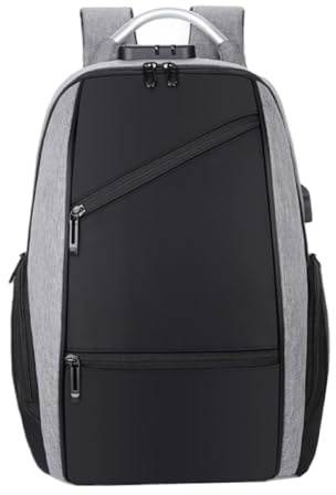 OFFIGAM Multifunktionaler Rucksack Wasserdichtem Oxford Material mit Passwortschloss Großer Kapazität und Verstellbare Schultergurte für Schule und Arbeit