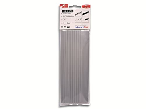 HellermannTyton 308-31213 Schrumpfschlauchsortiment Grau 12mm 4mm Schrumpfrate:3:1 10St.
