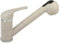 Robinet d'évier robinet de cuisine avec douchette ausziebarer à enfiler Granit Beige sable bfr8s
