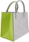 CB Home & Style Filztasche Einkaufstasche Tasche Shopper ca. 35 x 20 x 28 cm (Hellgrau-Grün)