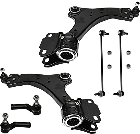 6-teiliger Querlenker Satz Vorderachse für Ford Galaxy Mondeo IV + Stufenheck + Turnier S-Max für VolvoS60 II S80 II AS V70 III BW