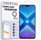 REY Protector de Pantalla para Huawei Honor 8X, Cristal Vidrio Templado Premium