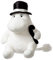 AURORA 60990 Moomin Plush Toy, White, 8'