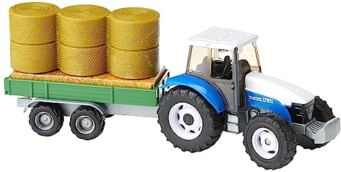 Peterkin 55071 Traktor & Bailer Trailer, Multi