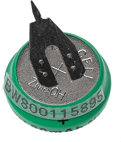 vhbw batteria a bottone tipo V80H (NiMH, 80mAh, 1.2V) - 1 cella, 2 Pins ricaricabile