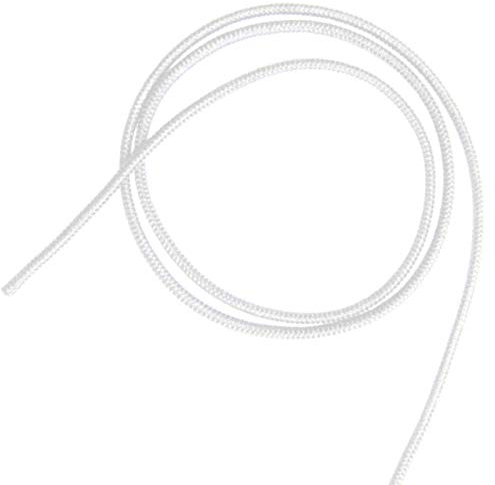 Amazinggirl Gummikordel Hutgummi gummibänder zum nähen - Elastikkordel elastisches Gummiband meterware Gummi für Crafts Sewing 1,2-1,8 mm