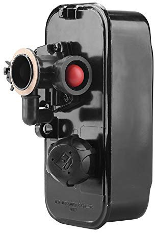 Nikou Carburetor and Fuel Tank Assembly - 498809 498809A 494406 Replacement for Most Bri-ggs & Stratton Lawn Mower Engine, Fuel Tank Lawnmower Carburettor