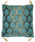 Deko-Kissenbezüge Kissenhülle Orientalische DekoKissen Deko Bezug Kissen 43x43cm (Türkis)