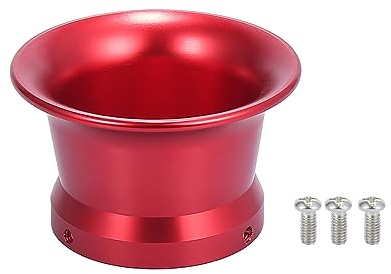 Motoforti Pila di velocità di aspirazione del filtro dell'aria del motociclo del diametro interno rosso 50mm