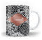 iCaseDesigner Personalised Animal Print Custom Name Mug - 3. Rose Gold Diamond Hexagon Safari Skin