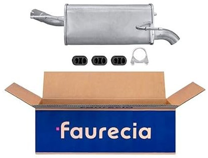 HELLA 8LD 366 031-341 Endschalldämpfer - Easy2Fit® Kit - hinten - einteilig - Set mit Anbauteilen - für u.a. OPEL CORSA C