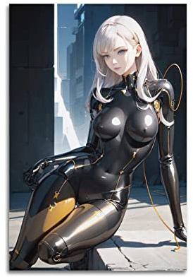 Anime Hot Girls Poster Sexy Schöne Dame Poster Dekorative Malerei Leinwand Wand & Kunstbild Druck Moderne Familie Schlafzimmer Dekor 30 x 45 cm