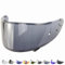 Everalo Kompatibel mit Shoei xspirit 3 Visier - Nxr - Ryd - Z7 - Rf1200 - X14 - Cwr 1 - Cwr f - Helmvisier Pinlock Ready - Nxr Visier Anti-Kratzer und Anti-Beschlag (Schwarz 30%)