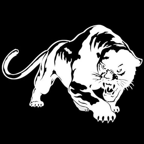 Panther Jagd Auto Fahrzeug Karosserie Fenster Reflektierende Aufkleber Aufkleber Dekoration Flimikun