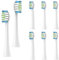 8er MERUYOO Ersatzbürstenkopf kompatibel mit Lächen ersatzbürsten (weiß) Toothbrush heads for lachen