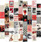 KBKBART 50 Stück Downtown Girl Poster, Innenstadt-Mädchen-Zimmer-Dekor, Y2k Wandkunstdrucke für Schlafzimmer, Kokette-Wandcollage-Set für Zimmer, ästhetisch, 10,2 x 15,2 cm, Vintage-Fotocollage-Set,